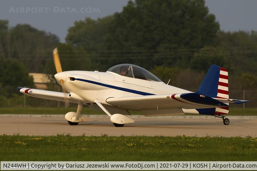N244WH, Vans RV-4 C/N HUG-001, Vans RV-4  C/N HUG-001, N244WH