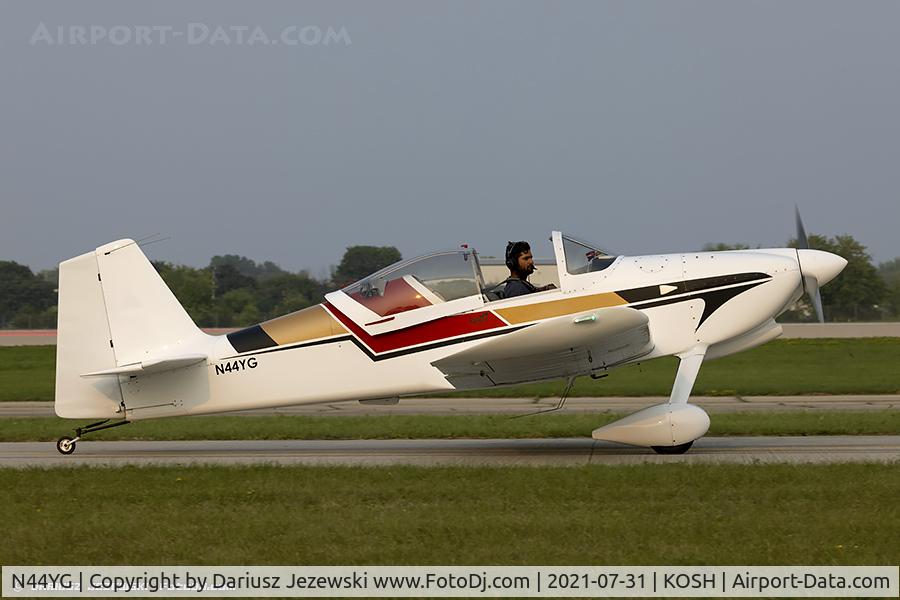 N44YG, Vans RV-6 C/N 21698, Vans RV-6  C/N 21698, N44YG