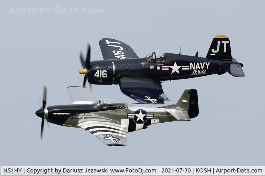 N51HY, 1944 North American P-51D Mustang C/N 124-48192, North American P-51D Mustang 