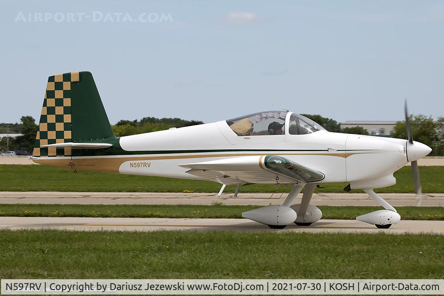 N597RV, 2007 Vans RV-7A C/N 70936, Vans RV-7A  C/N 70936, N597RV