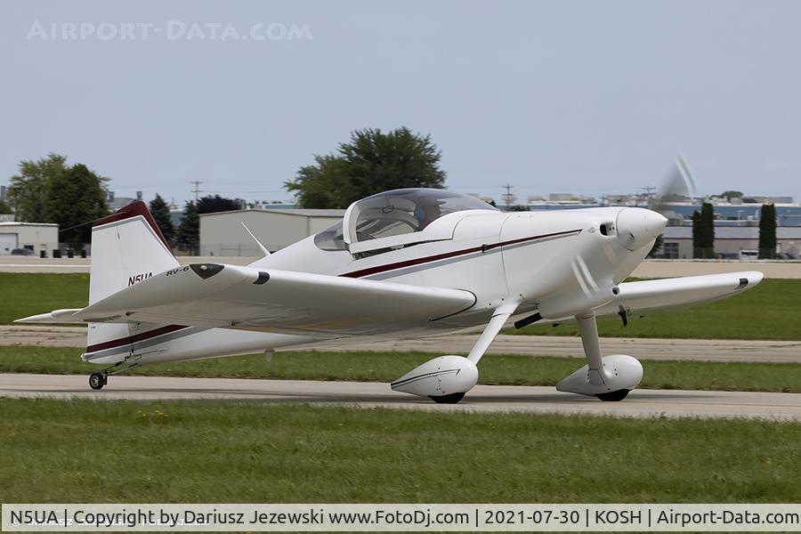 N5UA, 2001 Vans RV-6 C/N 25103, Vans RV-6  C/N 25103, N5UA