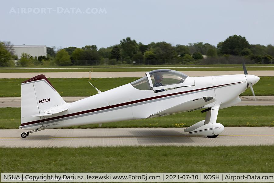N5UA, 2001 Vans RV-6 C/N 25103, Vans RV-6  C/N 25103, N5UA