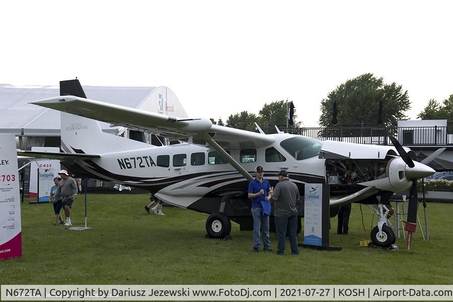 N672TA, 2020 Cessna 208 Caravan 1 C/N 20800672, Textron Aviation Inc 208  C/N 20800672, N672TA