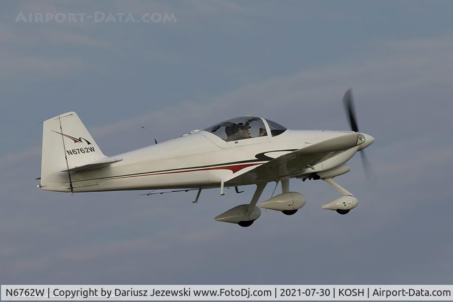 N6762W, 2000 Vans RV-6A C/N 60224, Vans RV-6A  C/N 60224, N6762W