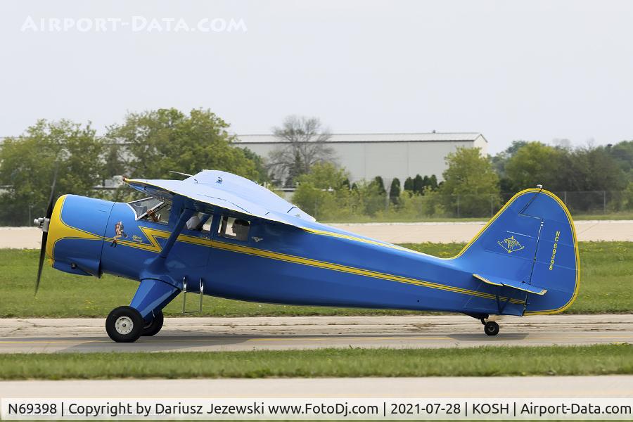 N69398, 1944 Stinson V77 Reliant C/N 77-293, Stinson V77 Reliant  C/N 77-293, NC69398