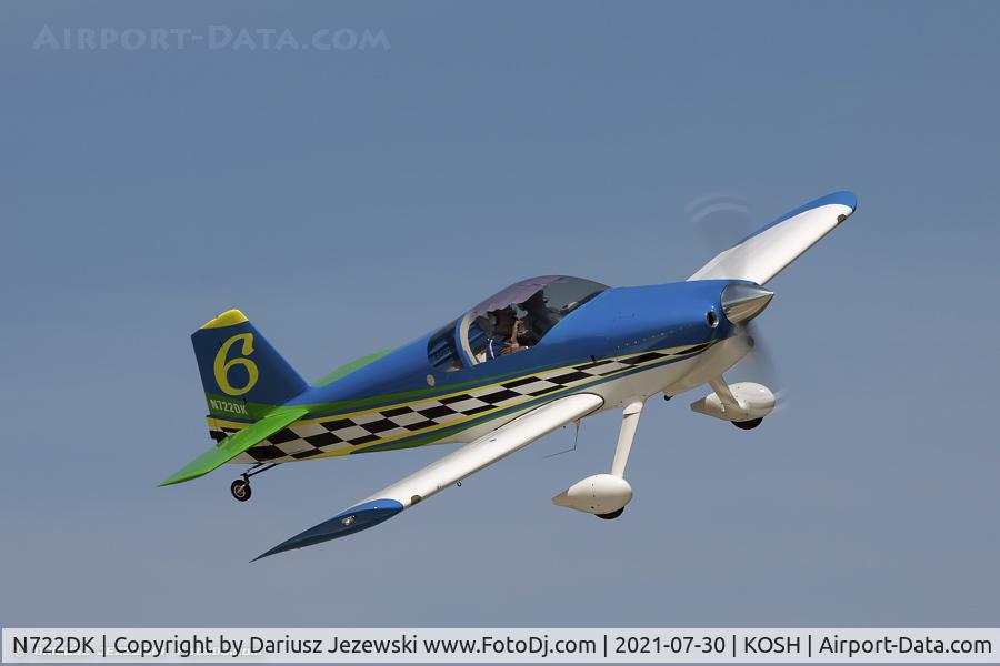 N722DK, 2002 Vans RV-6 C/N 24298, Vans RV-6  C/N 24298, N722DK
