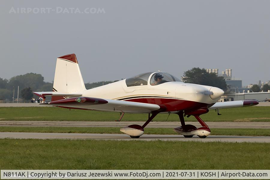 N811AK, 2011 Vans RV-7A C/N 70769, Vans RV-7A  C/N 70769, N811AK