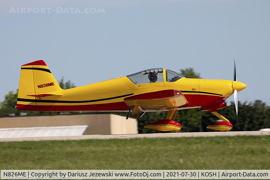 N826ME, Vans RV-6A C/N 25249, Vans RV-6A  C/N 25249, N826ME