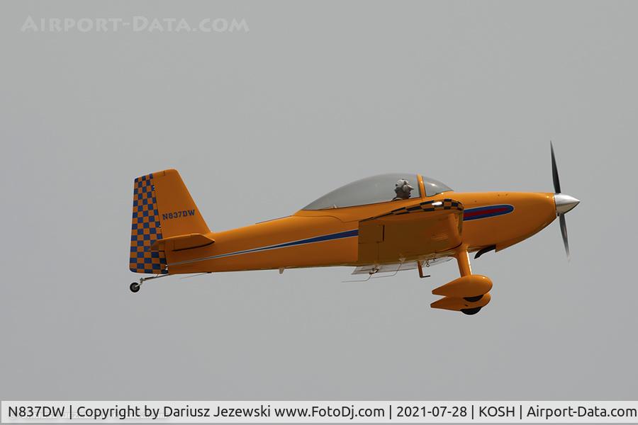 N837DW, 2016 Vans RV-8 C/N 83137, Vans RV-8  C/N 83137, N837DW