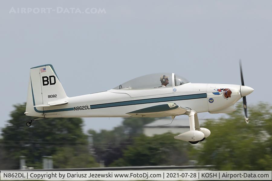 N862DL, 2001 Vans RV-8 C/N 81082, Vans RV-8  C/N 81082, N862DL