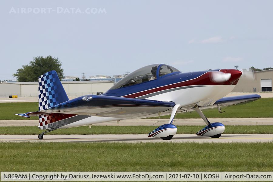 N869AM, 1980 Vans RV-8 C/N BB-625, Vans RV-8  C/N 83493, N869AM