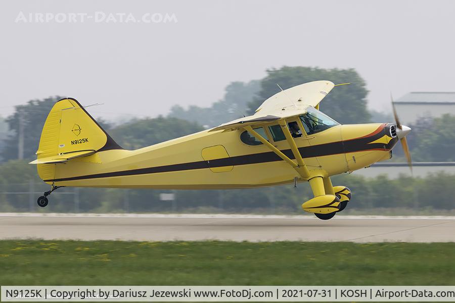 N9125K, 1947 Stinson 108 Voyager C/N 108-2125, Stinson 108 Voyager  C/N 108-2125, N9125K