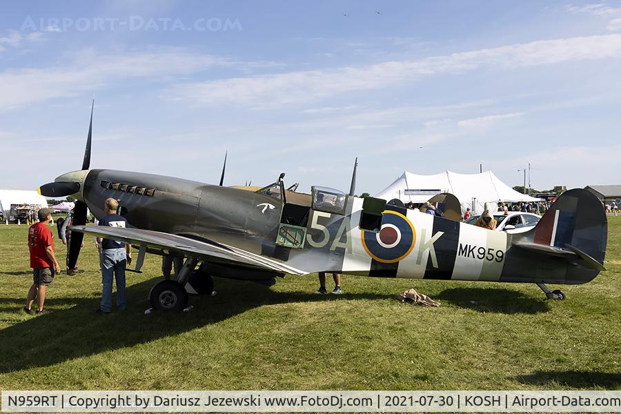 N959RT, 1944 Supermarine 361 Spitfire IXc C/N CBAF.8125, Supermarine 361 Spitfire LF.IXc  C/N CBAF.8125, NX959RT