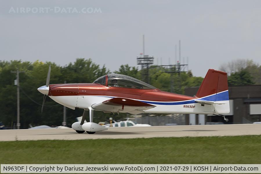 N963DF, Vans RV-8 C/N 80712, Vans RV-8  C/N 80712, N963DF