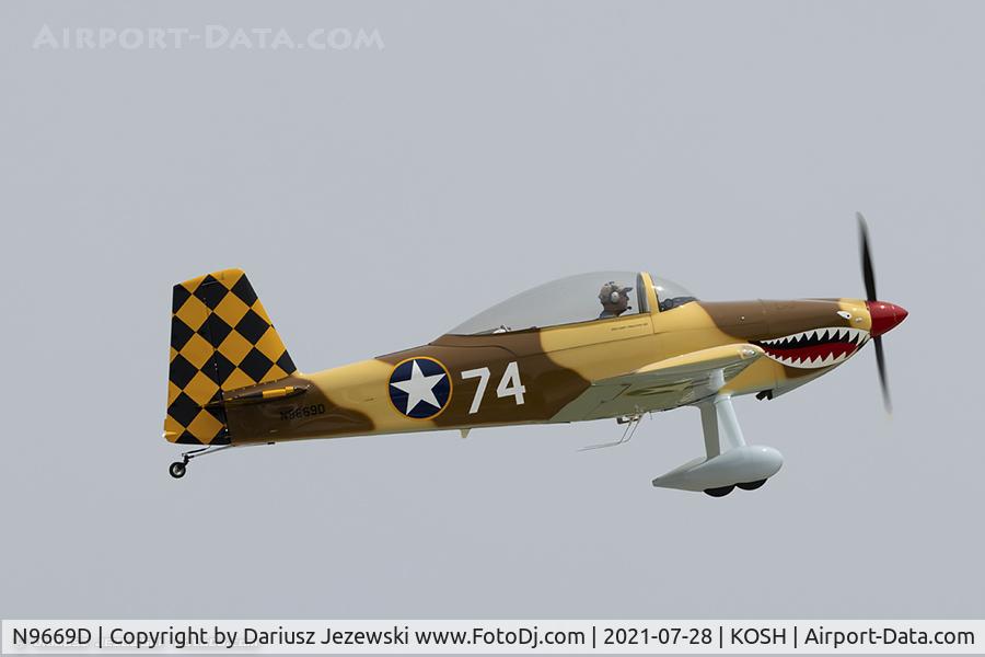 N9669D, 2014 Vans RV-8 C/N 81801, Vans RV-8  C/N 81801, N9669D