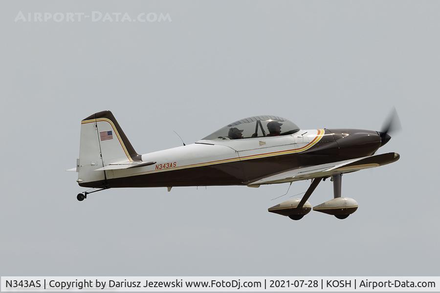N343AS, 1992 Vans RV-4 C/N WM-2, Vans RV-4  C/N WM-2, N343AS