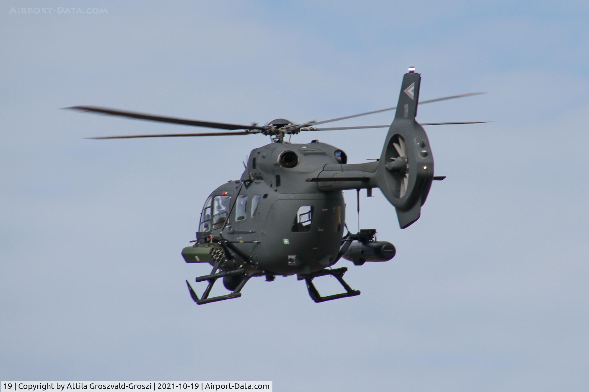 19, 2019 Airbus Helicopters BK-117D-2M C/N 20345, Veszprém, Jutas-újmajor, Hungary