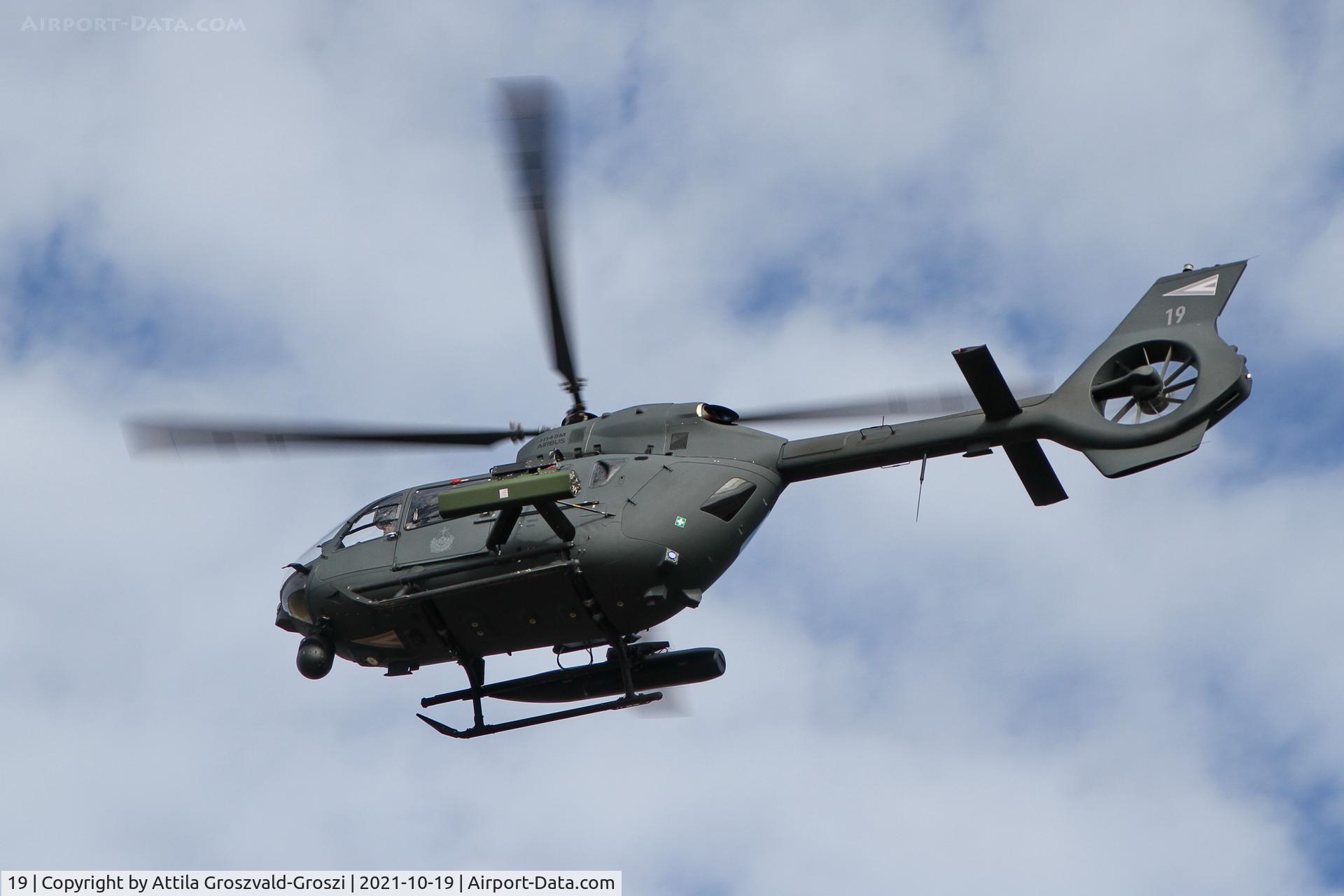 19, 2019 Airbus Helicopters BK-117D-2M C/N 20345, Veszprém, Jutas-újmajor, Hungary