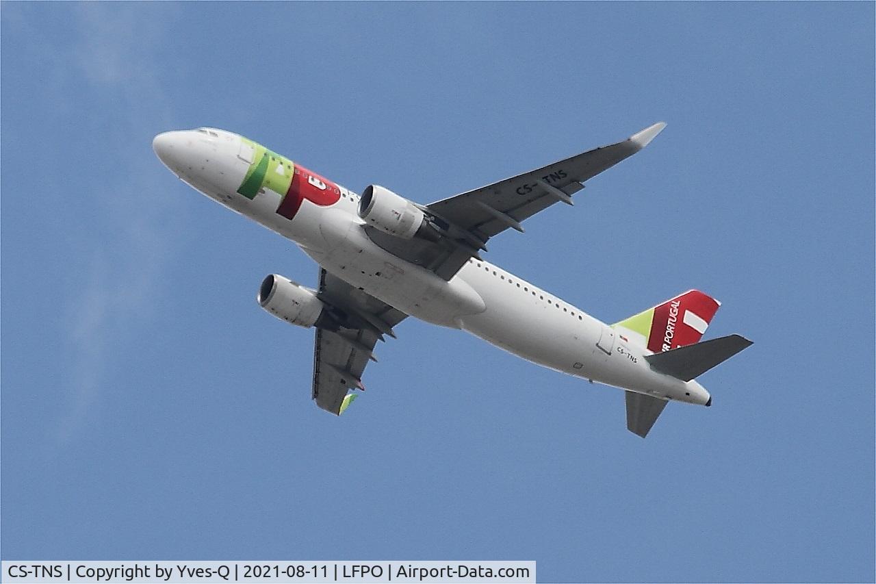 CS-TNS, 2009 Airbus A320-214 C/N 4021, Airbus A320-214, Take off rwy 24, Paris-Orly Airport (LFPO-ORY)
