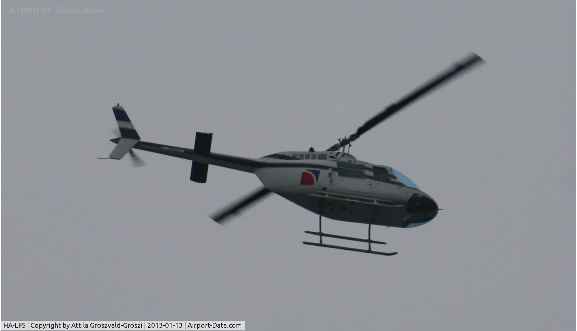 HA-LFS, 1968 Agusta AB-206B JetRanger II C/N 8108, In the airspace of Balatonfüzfö. Hungary