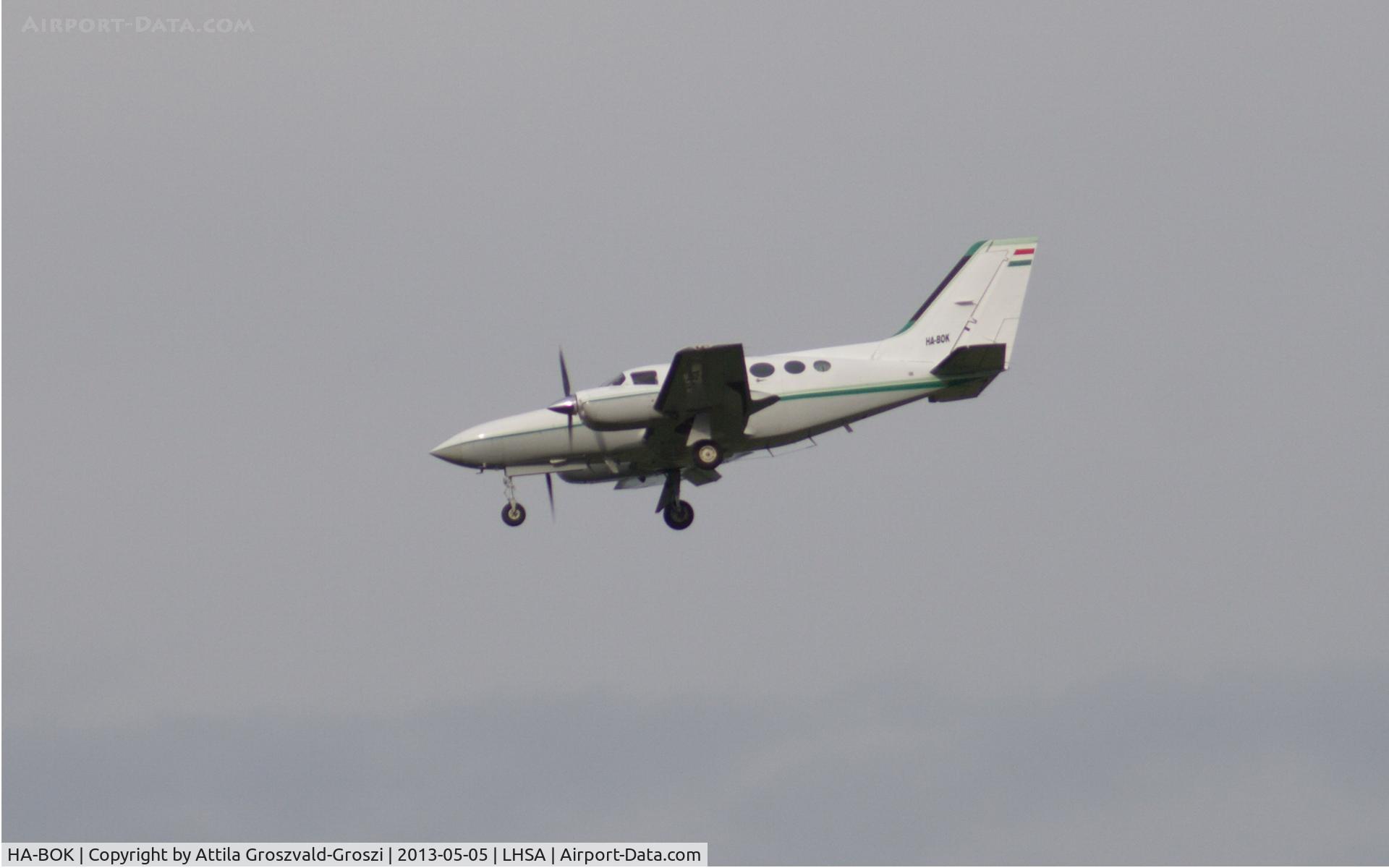 HA-BOK, 1978 Cessna 421C Golden Eagle C/N 421C0445, LHSA - Szentkirályszabadja Airport, Hungary