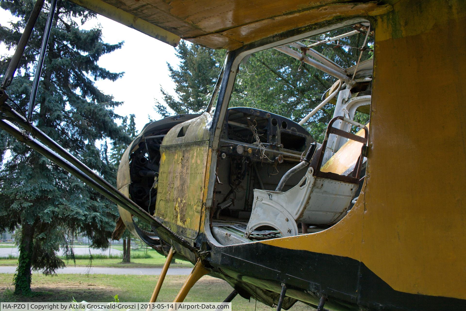 HA-PZO, 1960 PZL-Okecie PZL-101A Gawron C/N 30018, Agricultural Vocational School, Vép - Hungary
