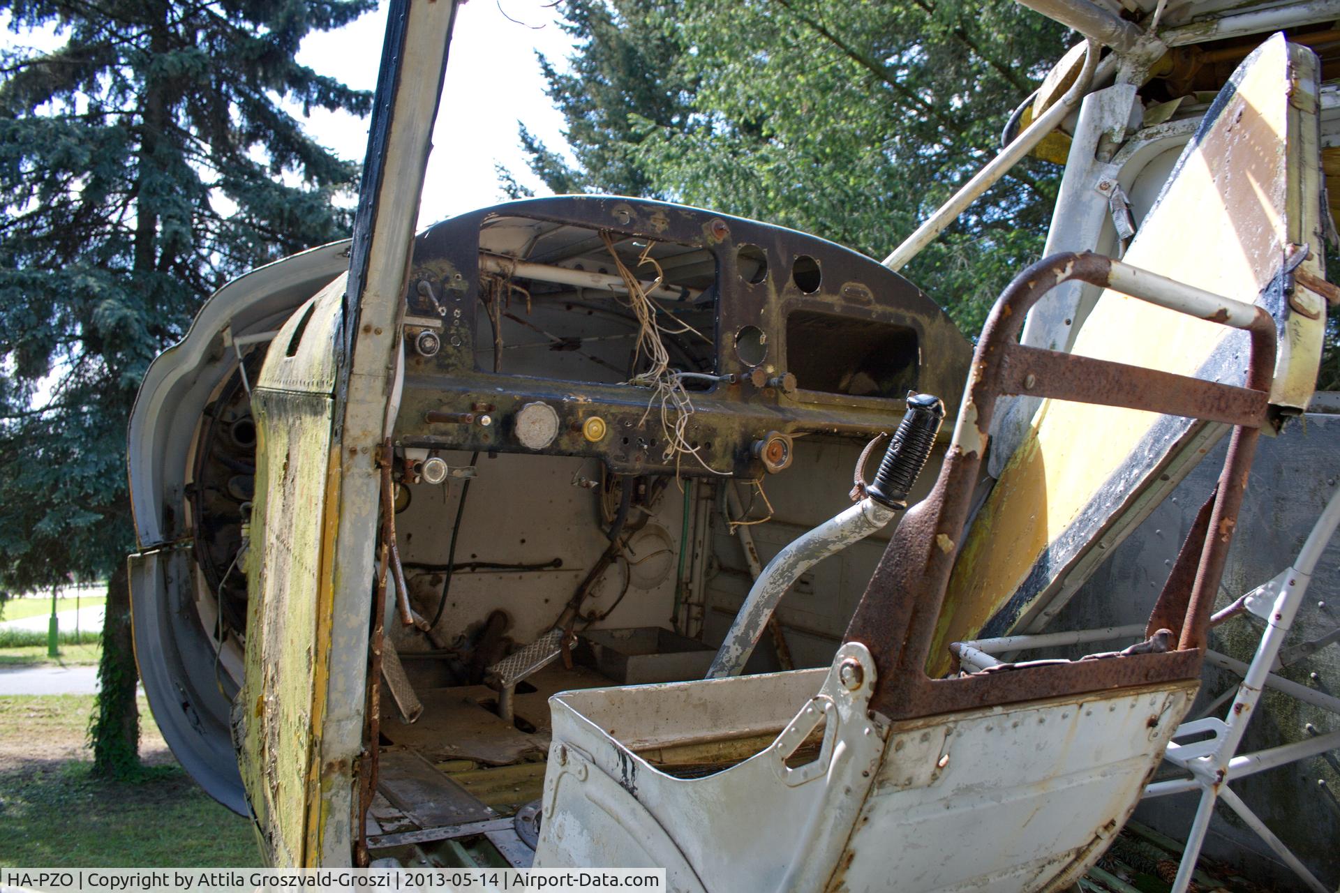 HA-PZO, 1960 PZL-Okecie PZL-101A Gawron C/N 30018, Agricultural Vocational School, Vép - Hungary