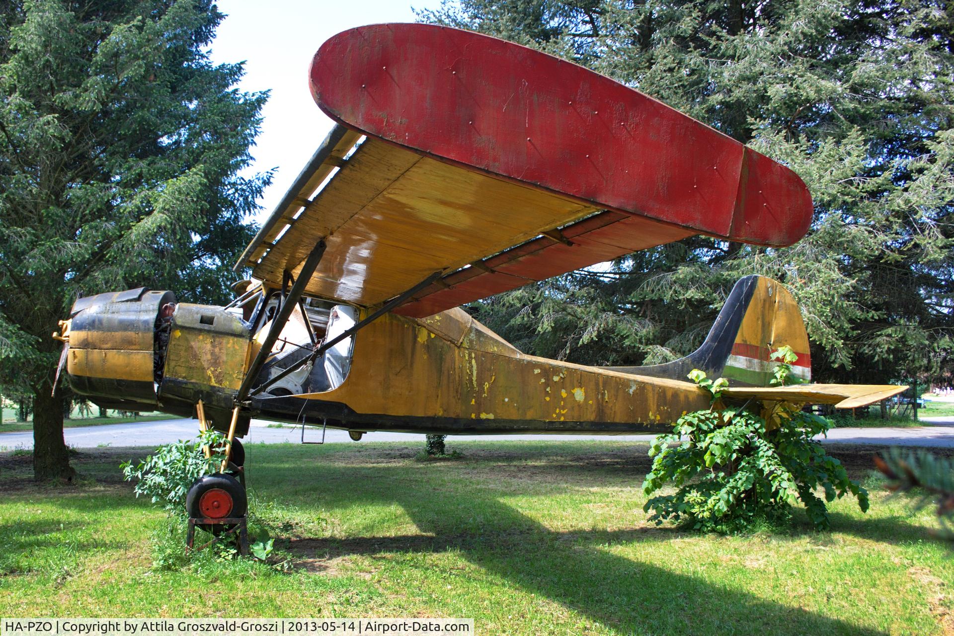 HA-PZO, 1960 PZL-Okecie PZL-101A Gawron C/N 30018, Agricultural Vocational School, Vép - Hungary