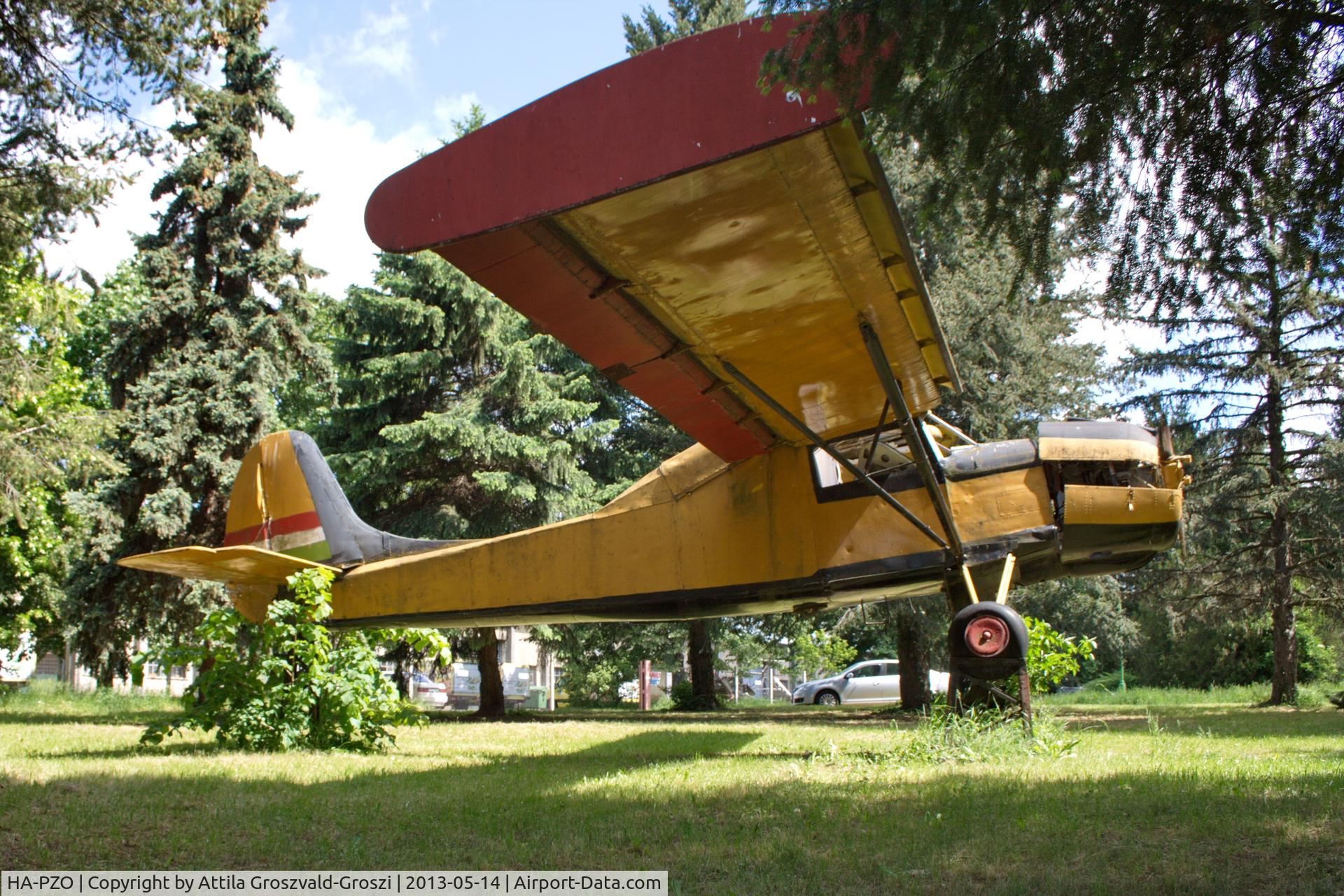 HA-PZO, 1960 PZL-Okecie PZL-101A Gawron C/N 30018, Agricultural Vocational School, Vép - Hungary
