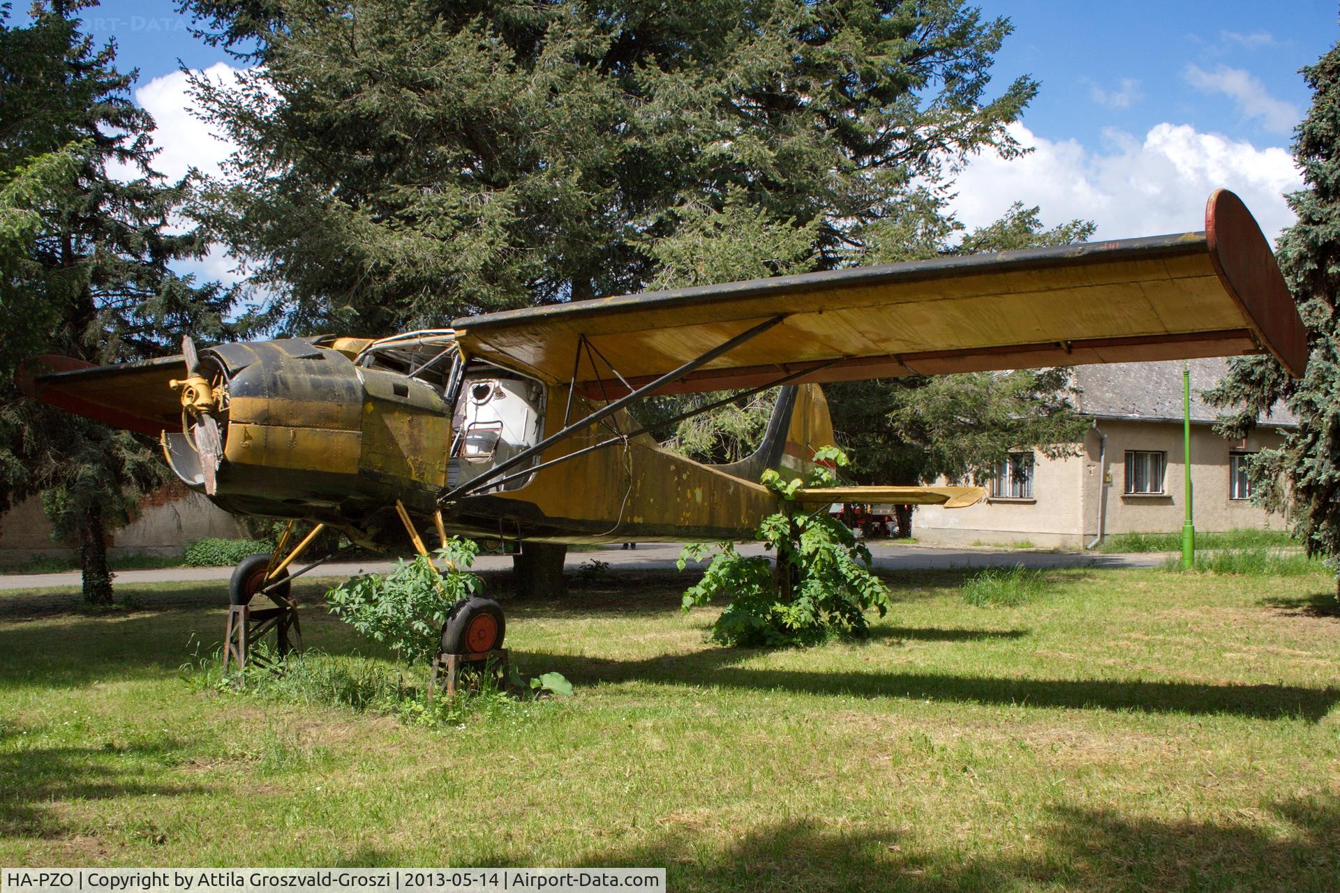 HA-PZO, 1960 PZL-Okecie PZL-101A Gawron C/N 30018, Agricultural Vocational School, Vép - Hungary