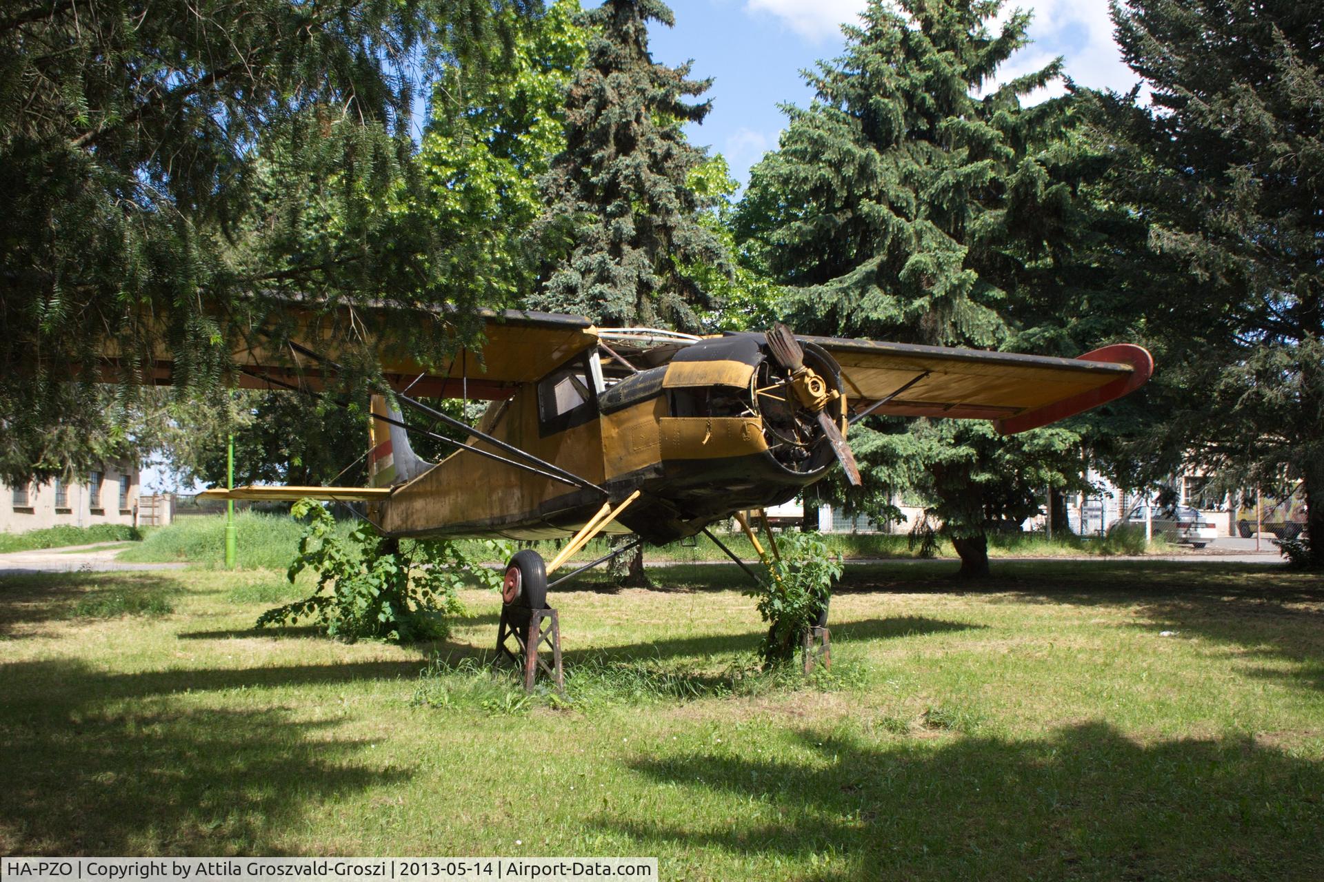 HA-PZO, 1960 PZL-Okecie PZL-101A Gawron C/N 30018, Agricultural Vocational School, Vép - Hungary