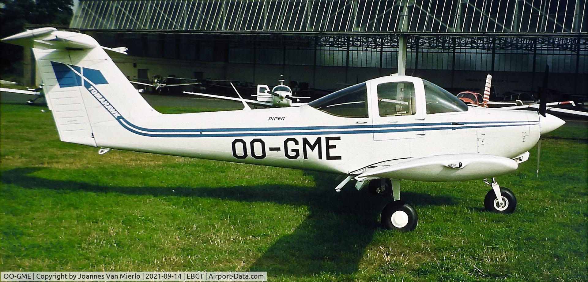 OO-GME, 1980 Piper PA-38-112 Tomahawk Tomahawk C/N 38-80A0081, Slide scan