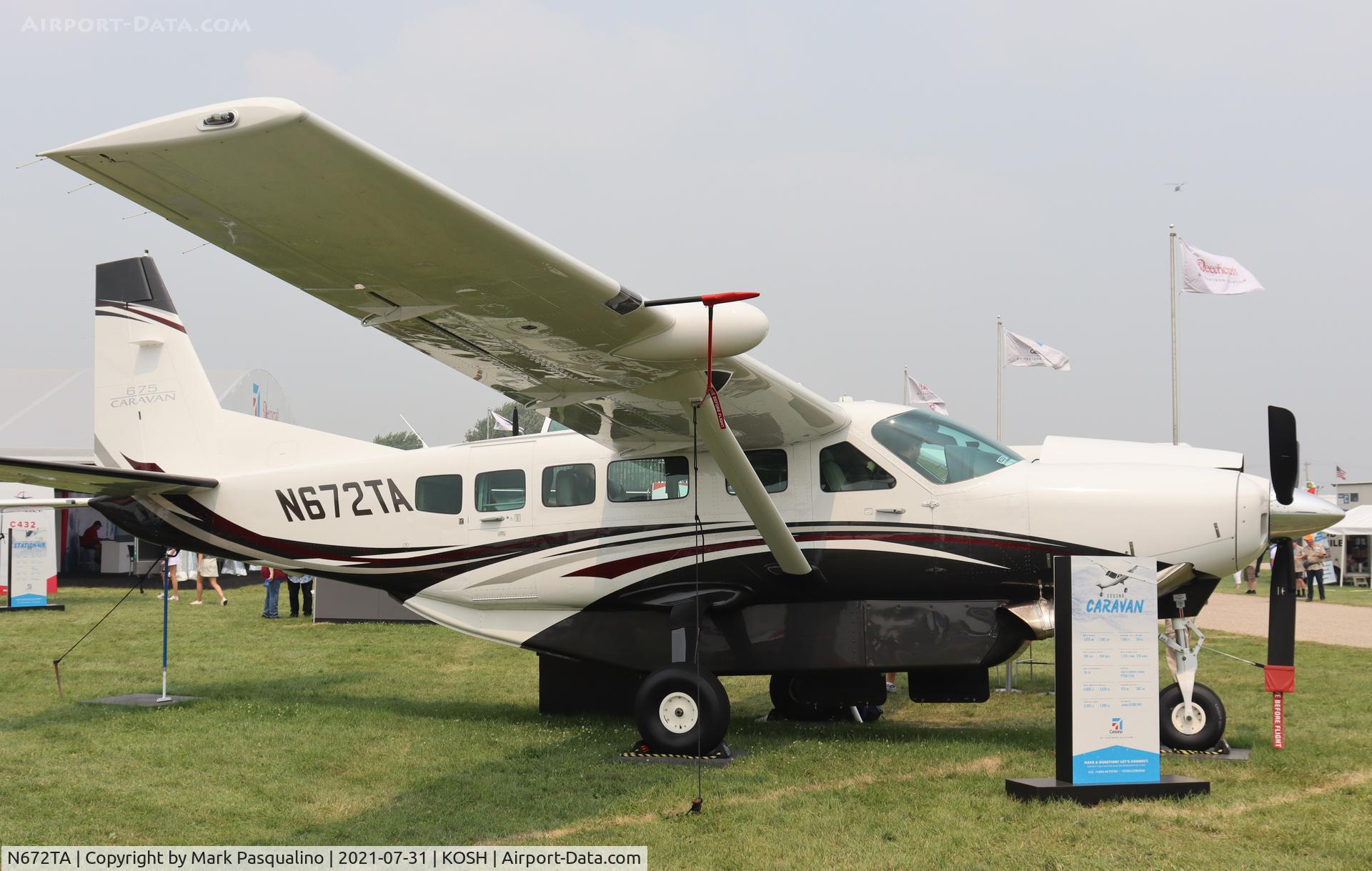 N672TA, 2020 Cessna 208 Caravan 1 C/N 20800672, Cessna 208