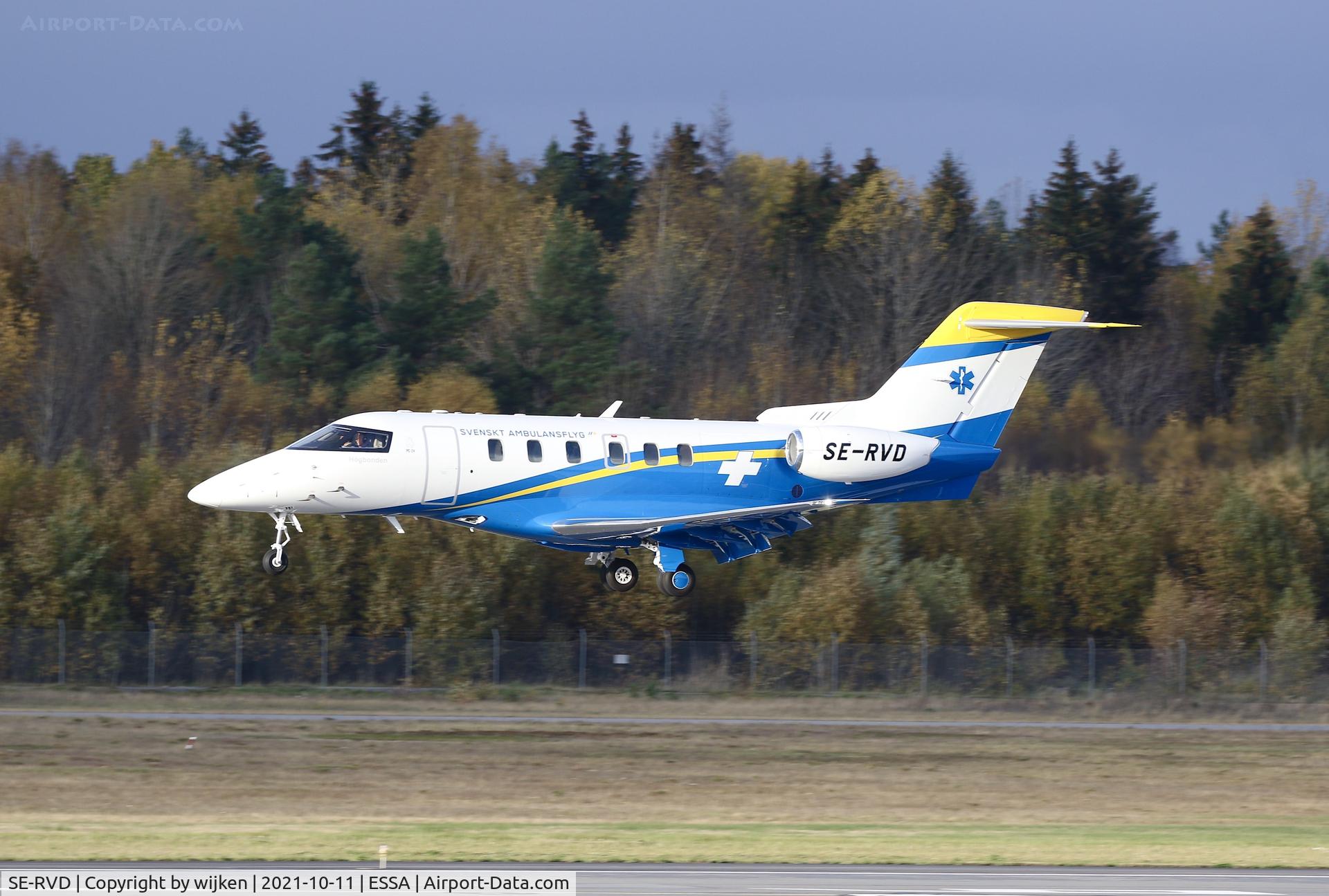 SE-RVD, 2020 Pilatus PC-24 C/N 209, RWY 26