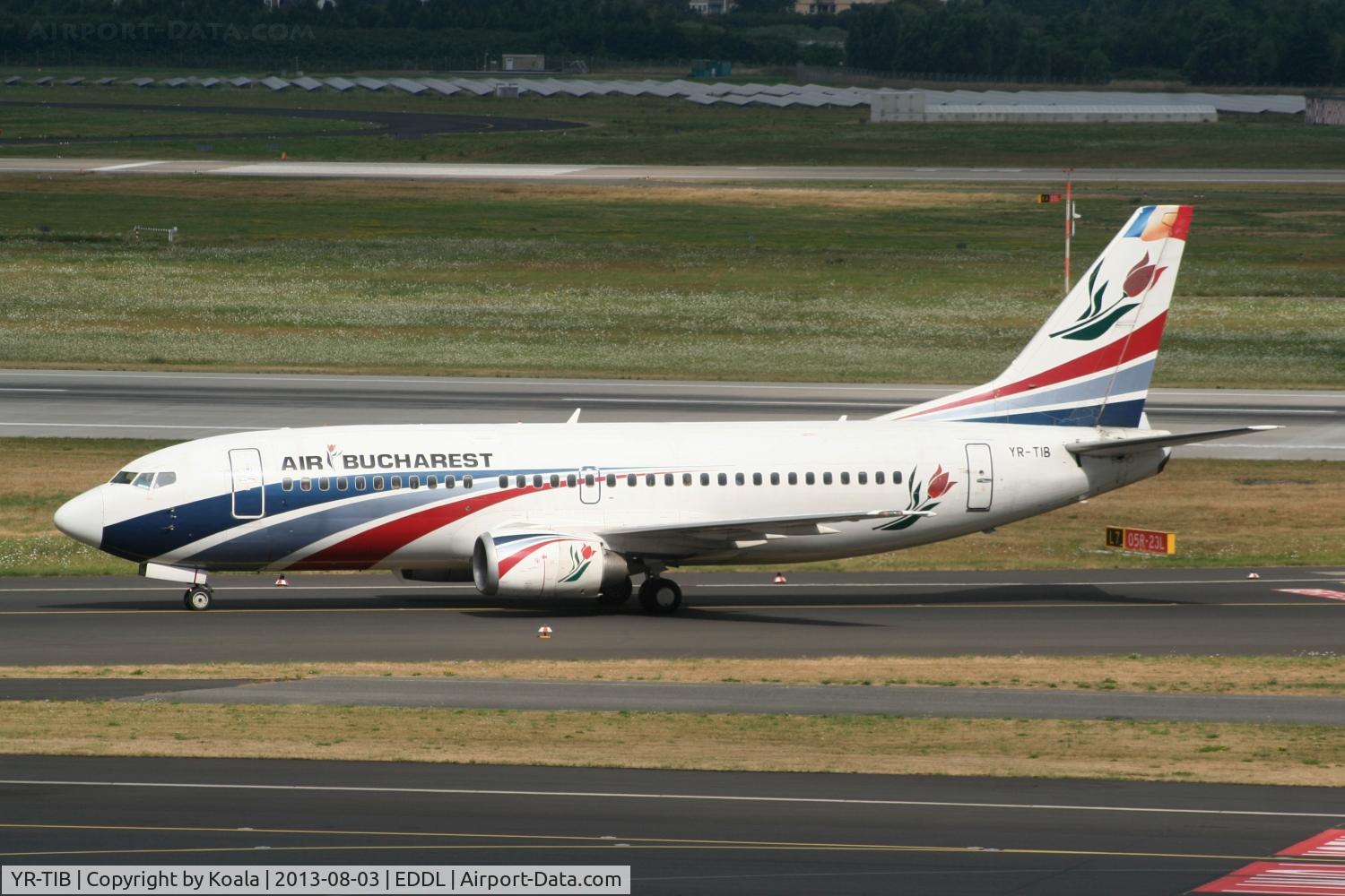 YR-TIB, 1995 Boeing 737-3L9 C/N 27924, Old c/s