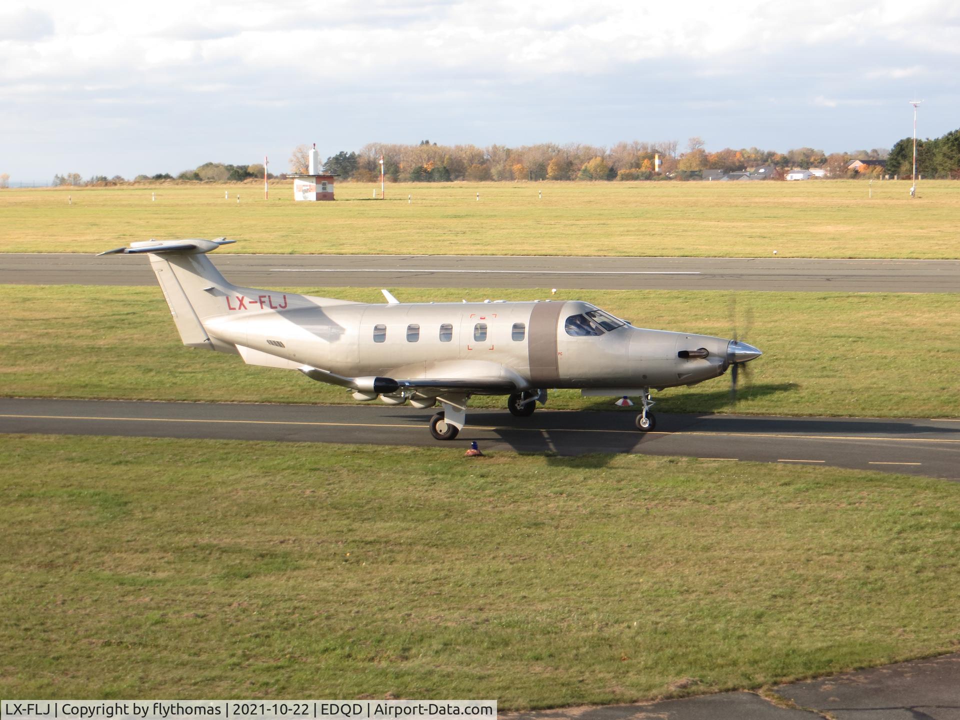 LX-FLJ, 2021 Pilatus PC-12/47E NGX C/N 2098, LX-FLJ Bayreuth Airport , Bindlacher Berg