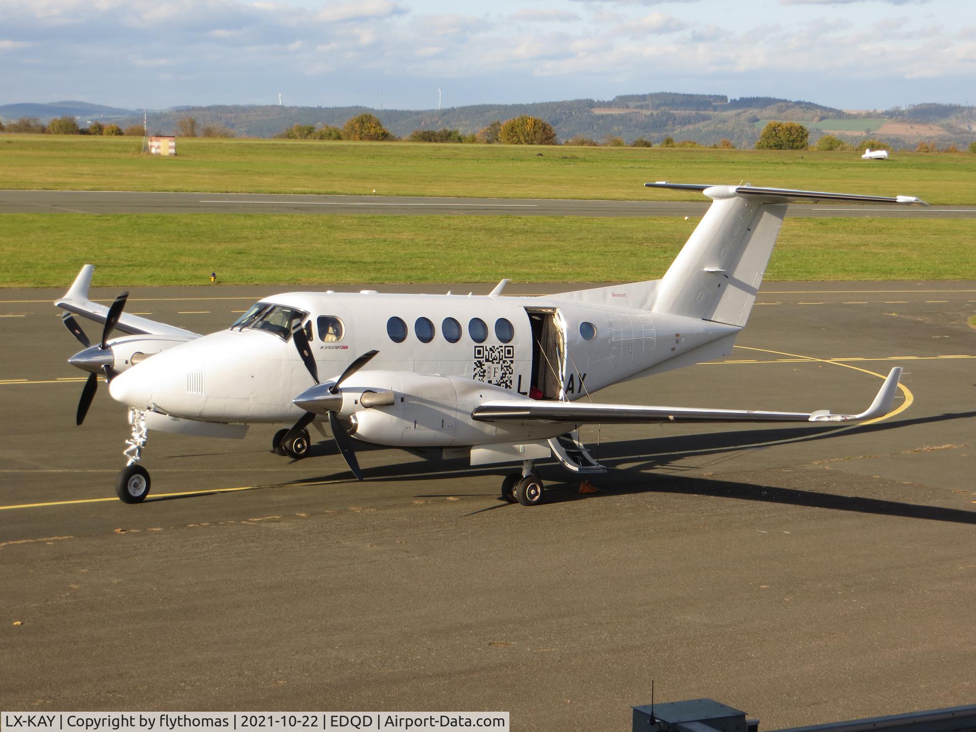 LX-KAY, 2020 Beech B200GT Super King Air King Air C/N BY-382, LX-KAY Flugplatz Bayreuth ,  Bindlacher Berg