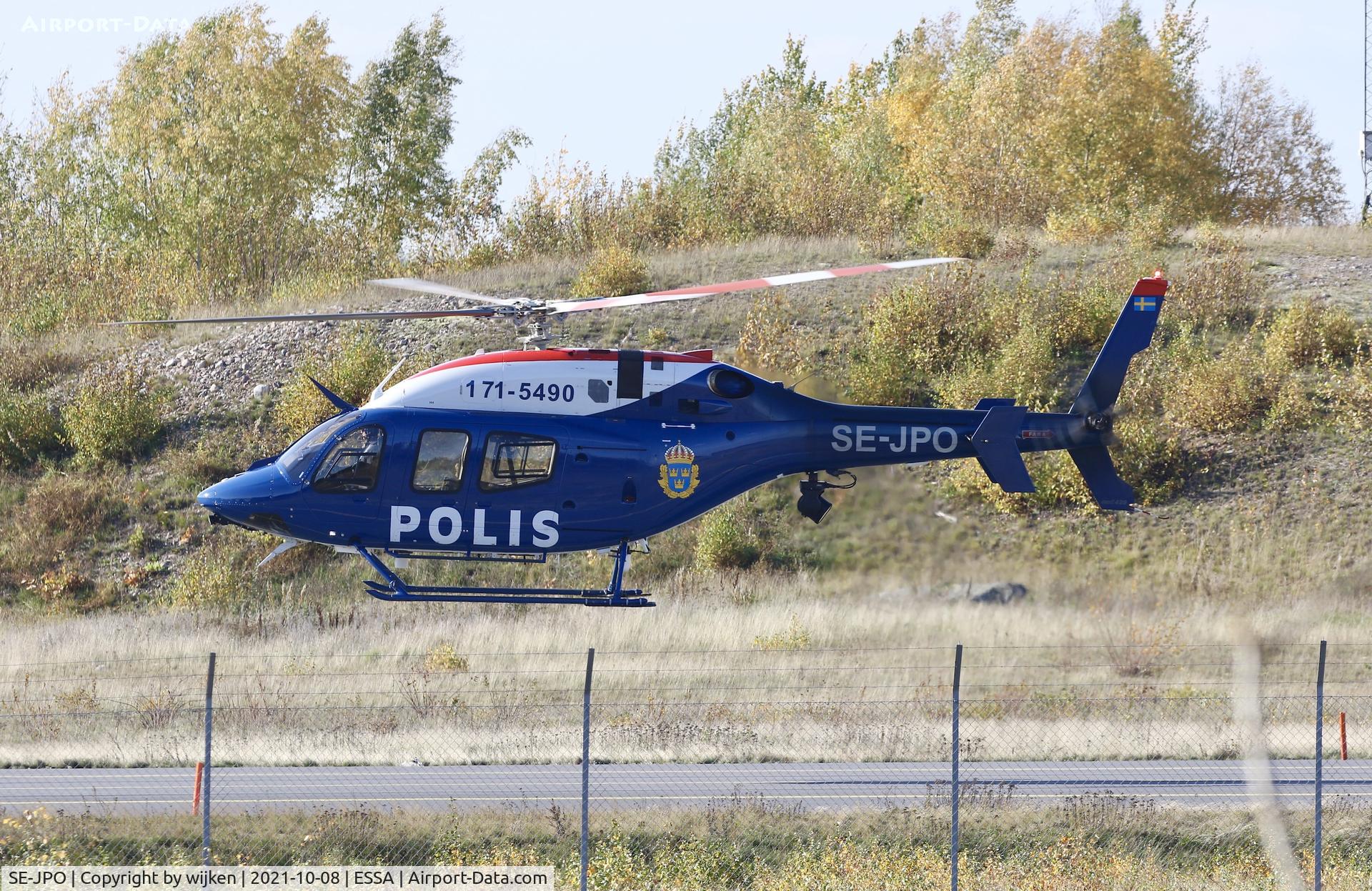 SE-JPO, 2018 Bell 429 GlobalRanger C/N 57351, TWY