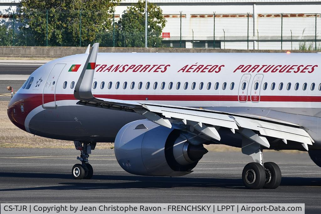 CS-TJR, 2020 Airbus A321-251NX C/N 10105, Painted in TAP 1970s Retro colour scheme.