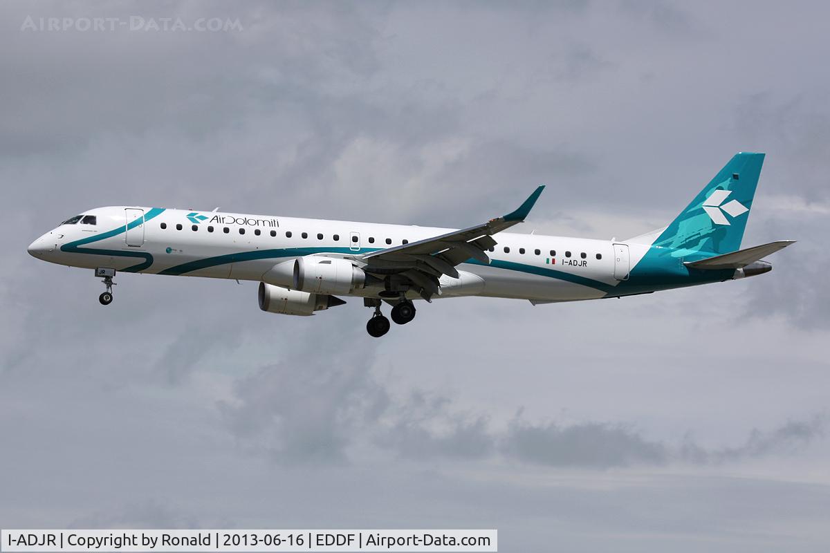 I-ADJR, 2012 Embraer 195LR (ERJ-190-200LR) C/N 19000595, at fra
