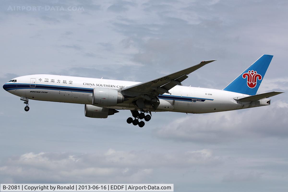 B-2081, 2010 Boeing 777-F1B C/N 37313, at fra