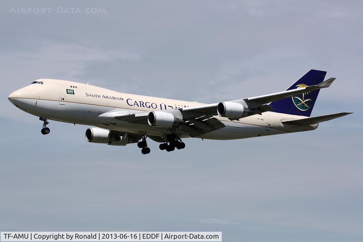 TF-AMU, 1999 Boeing 747-48EF/SCD C/N 27603, at fra