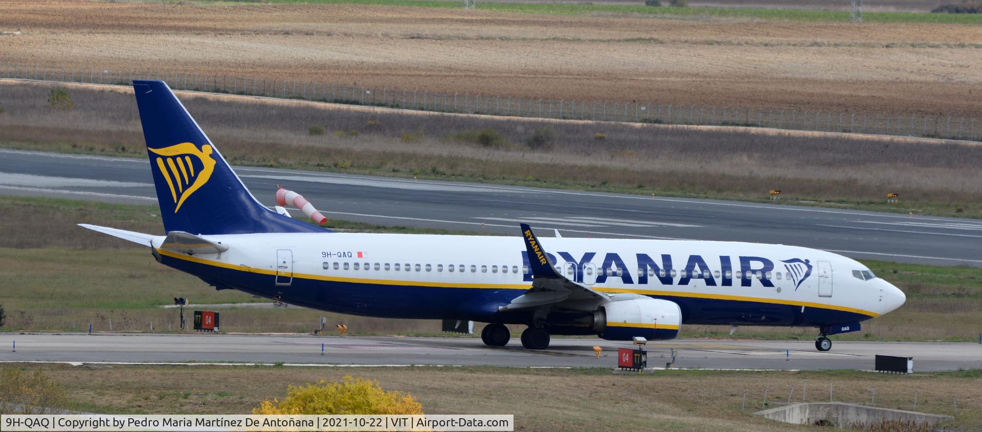9H-QAQ, 2018 Boeing 737-800 C/N 44822, Aeropuerto de Foronda - Vitoria-Gasteiz - Euskadi - España