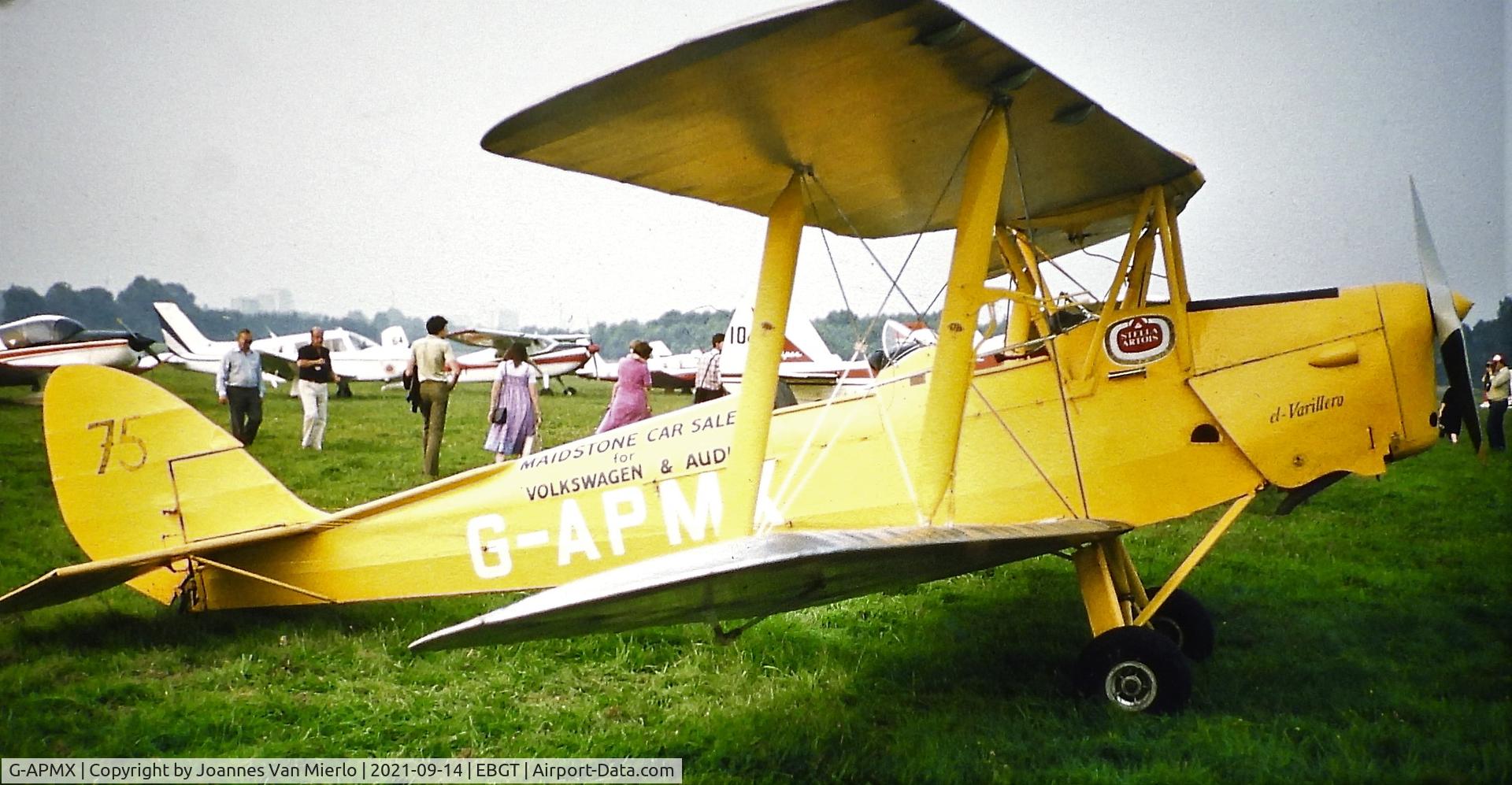 G-APMX, 1942 De Havilland DH-82A Tiger Moth II C/N 85645, Slide scan