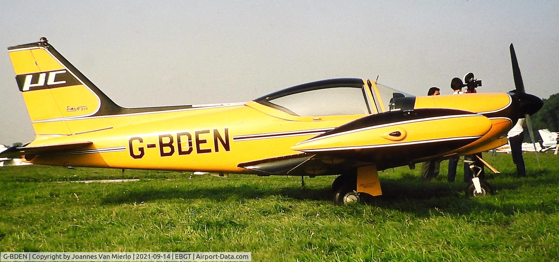 G-BDEN, 1974 SIAI-Marchetti F-260 C/N 2-61, Slide scan