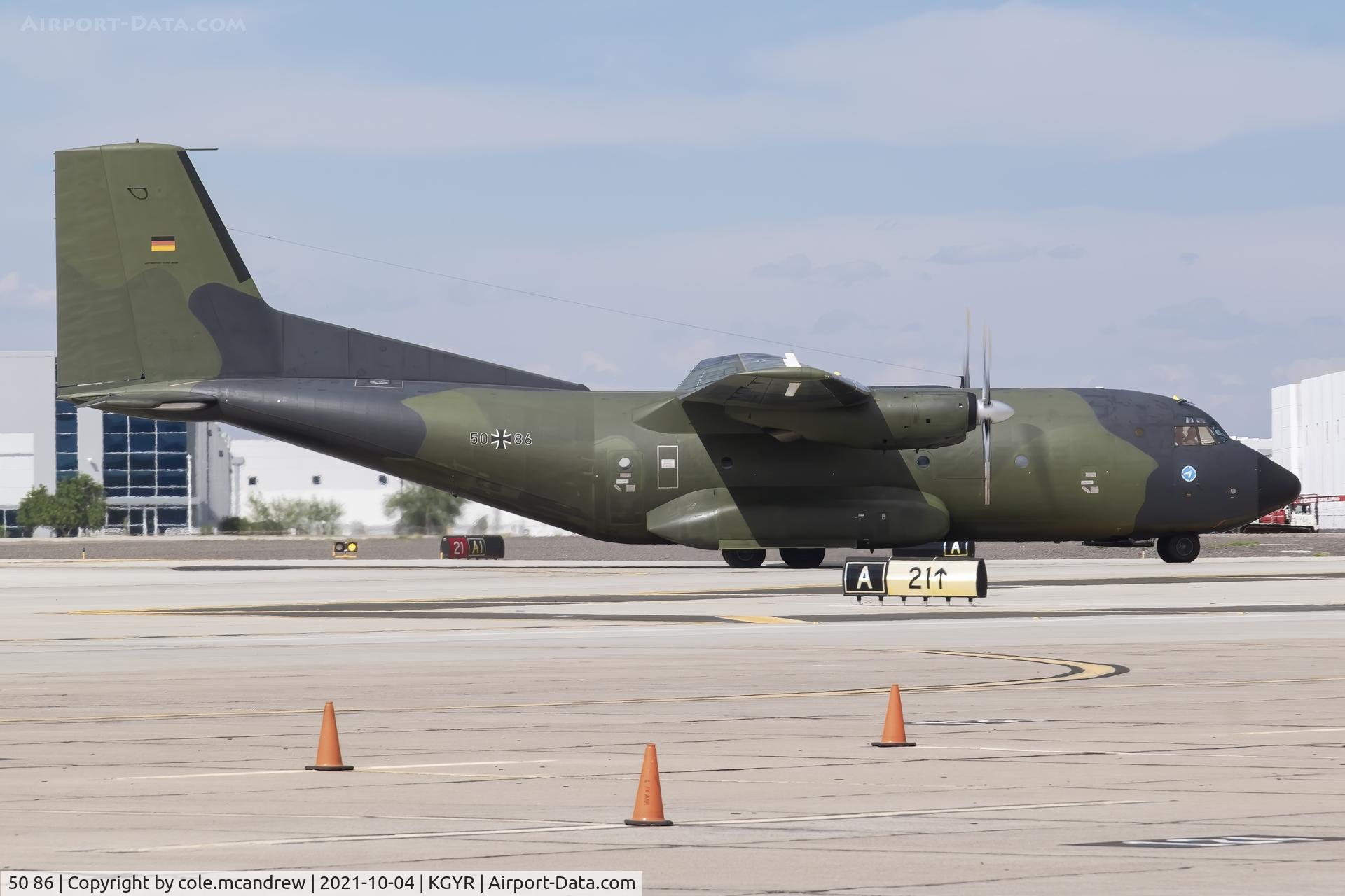 50 86, Transall C-160D C/N D123, GAFW16