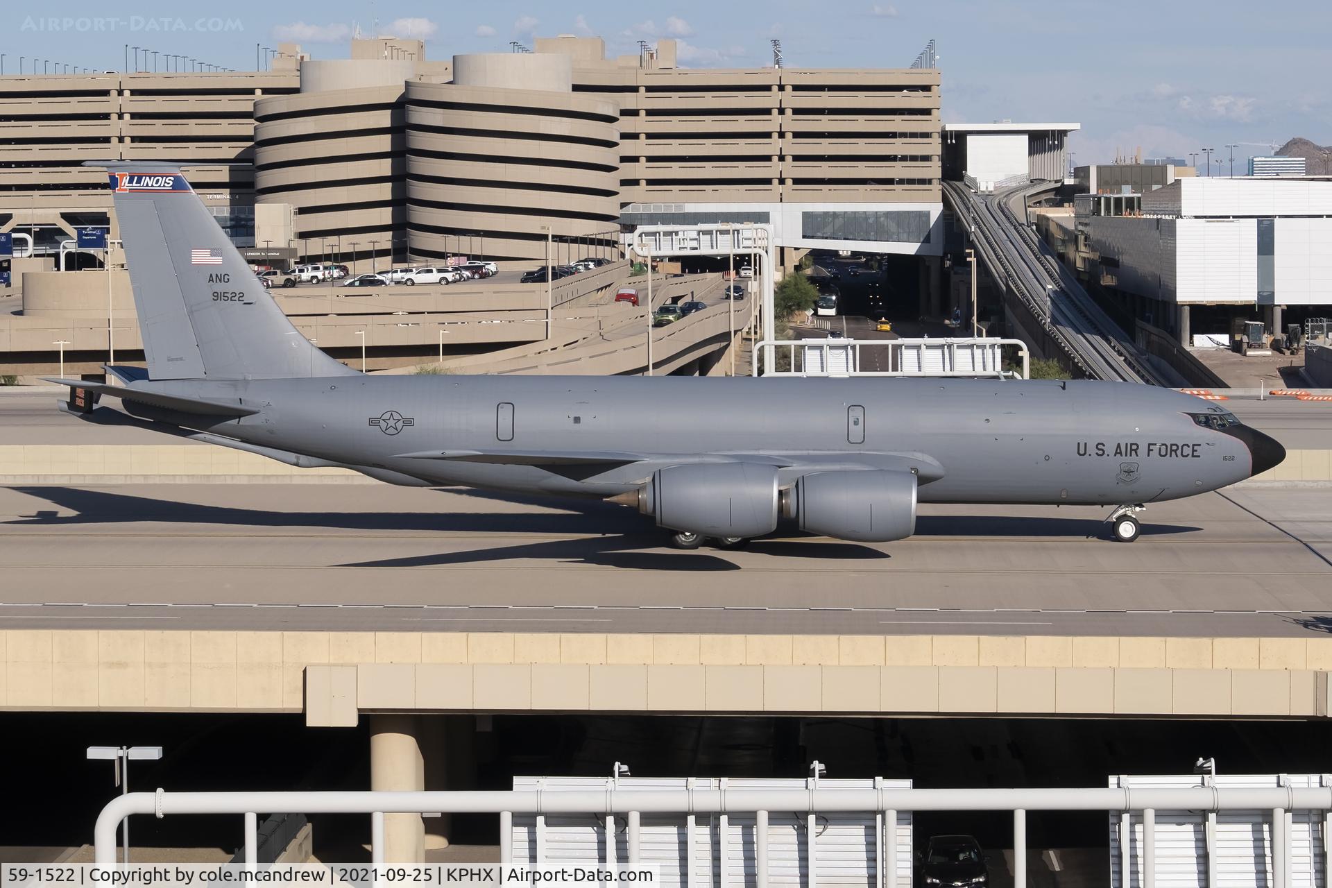 59-1522, 1959 Boeing KC-135R Stratotanker C/N 18010, HAPPY77