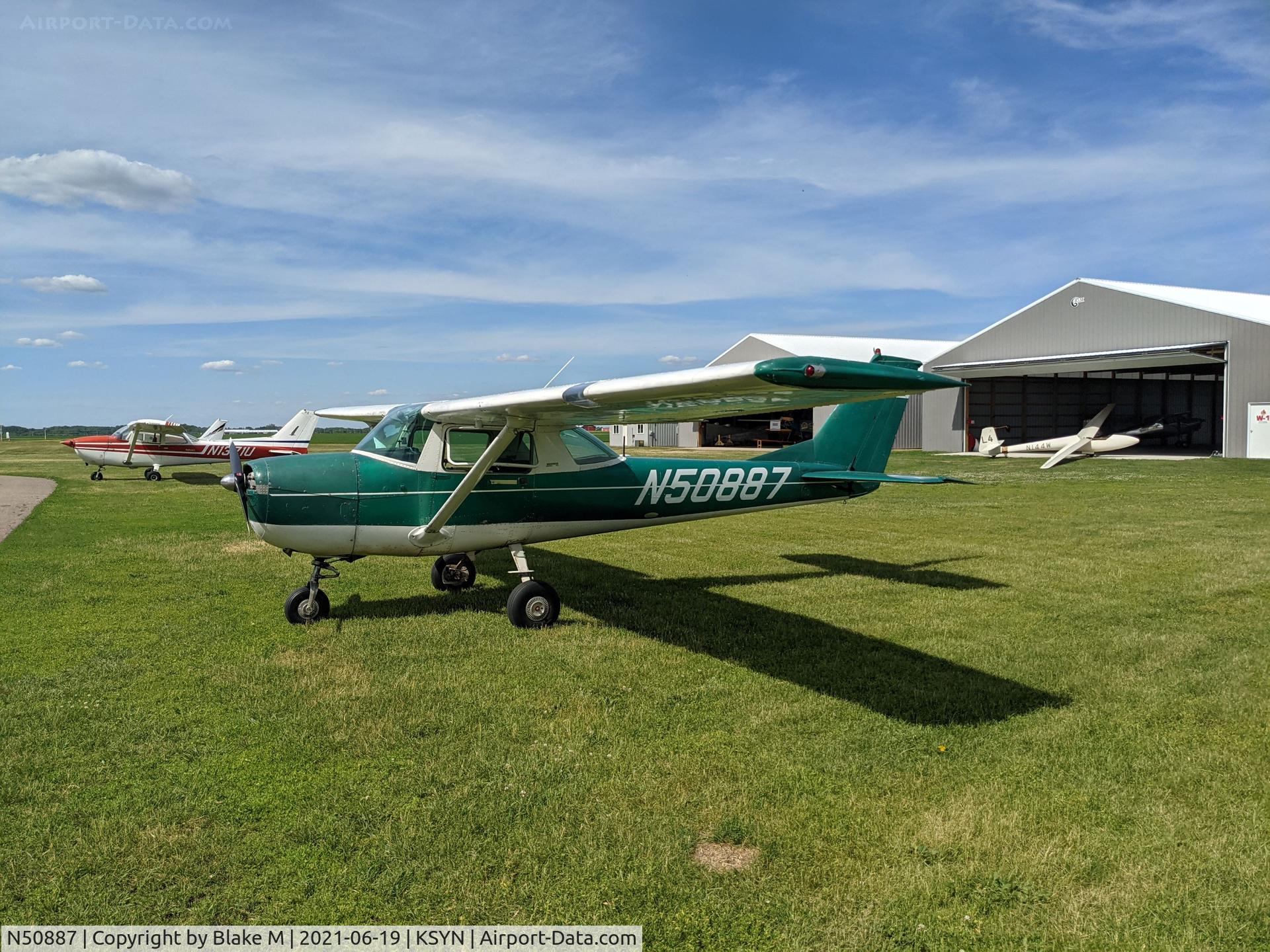 N50887, 1968 Cessna 150J C/N 15069620, N50887 at Stanton Airfield, June 2021