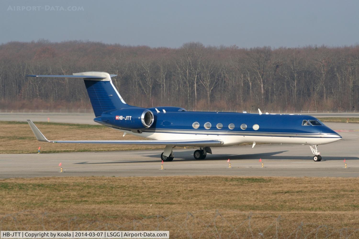 HB-JTT, 2000 Gulfstream Aerospace G-V C/N 622, Departure