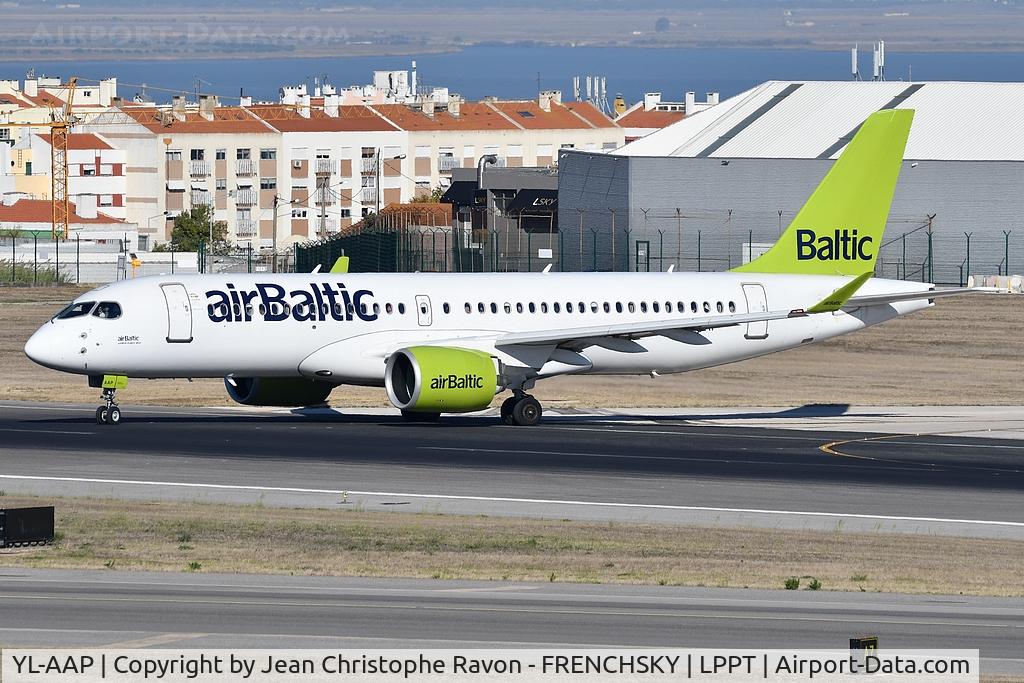 YL-AAP, 2019 Airbus A220-300 C/N 55051, Air Baltic